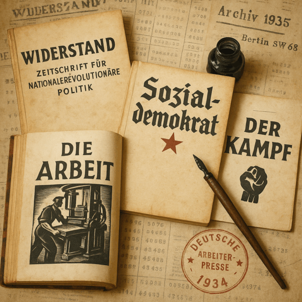 1930s–1950s Socialist and Communist Publications Catalog – German-Language Archives (Irving File 4K)