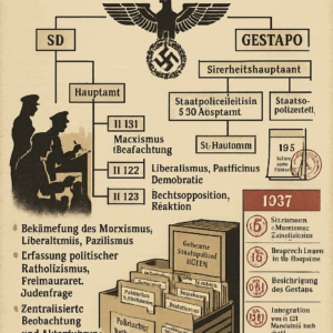 Internal Directives and Organizational Plans of the SD and Gestapo ( (1935–1938) (Irving File 3A)