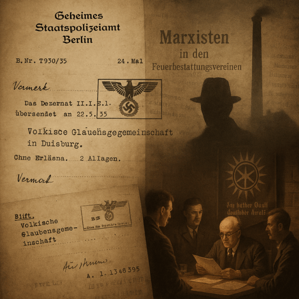 Gestapo Surveillance Dossier Folkish Faith Groups & Cremation Societies (1935–1937) (Irving File 4)