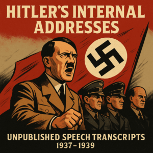 Hitler’s Internal Addresses Unpublished Speech Transcripts, 1937–1939 (Bundesarchiv NS11) (Irving File 88)