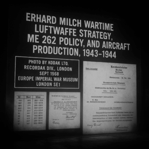 Erhard Milch Wartime Conferences Luftwaffe Strategy, Me 262 Policy, and Aircraft Production, 1943–1944 (Irving File 53B) - Negative Reel