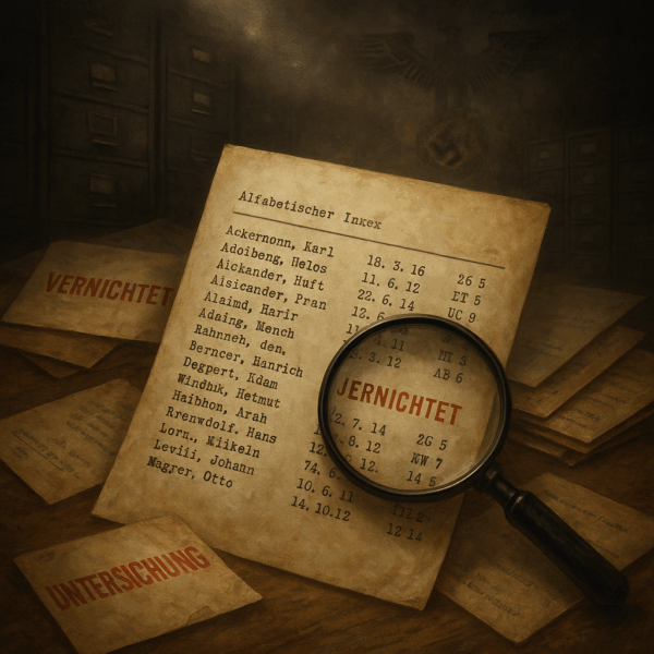 Archival Name & Reference Compilation (Irving File 8F)