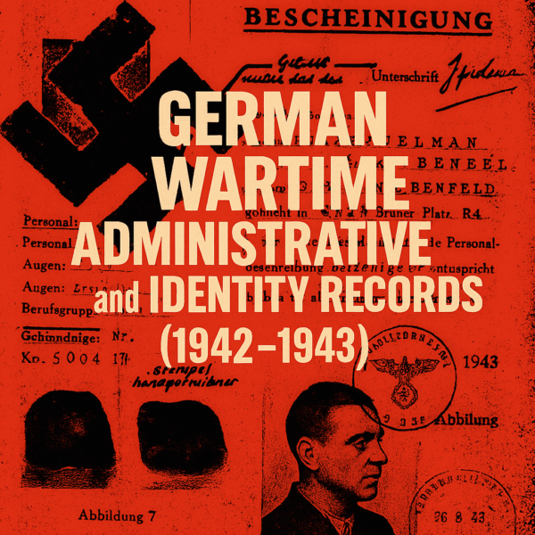 German Wartime Administrative and Identity Records (1942-1943) (Irving File 8C)