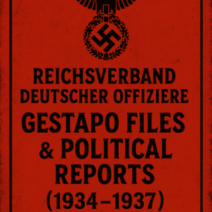 Reichsverband Deutscher Offiziere Gestapo Files & Political Reports (1934–1937) (Irving File 5A)