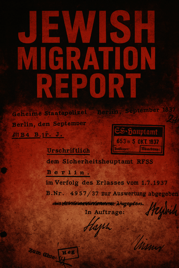 Jewish Migration Reports & Police Records Germany 1936-1937 (Irving File 5D)