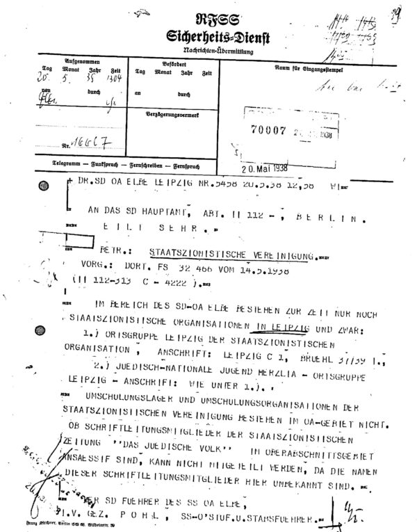 Loge zur Gerechtigkeit – Membership and Correspondence Archive (1906–1933)(Irving File 4G) - Image 2