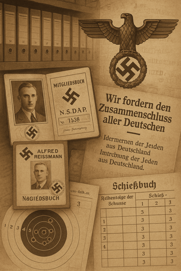 NSDAP Documents & Membership Records (Germany, 1920s–1930s) (Irving File 3L)
