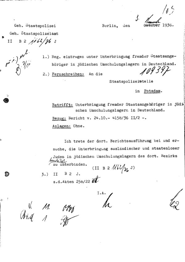 Membership and Administrative Records of the German Druid Order – Lodge 'Zur Gerechtigkeit', Prenzlau (1906–1933) (Irving File 4A) - Image 3