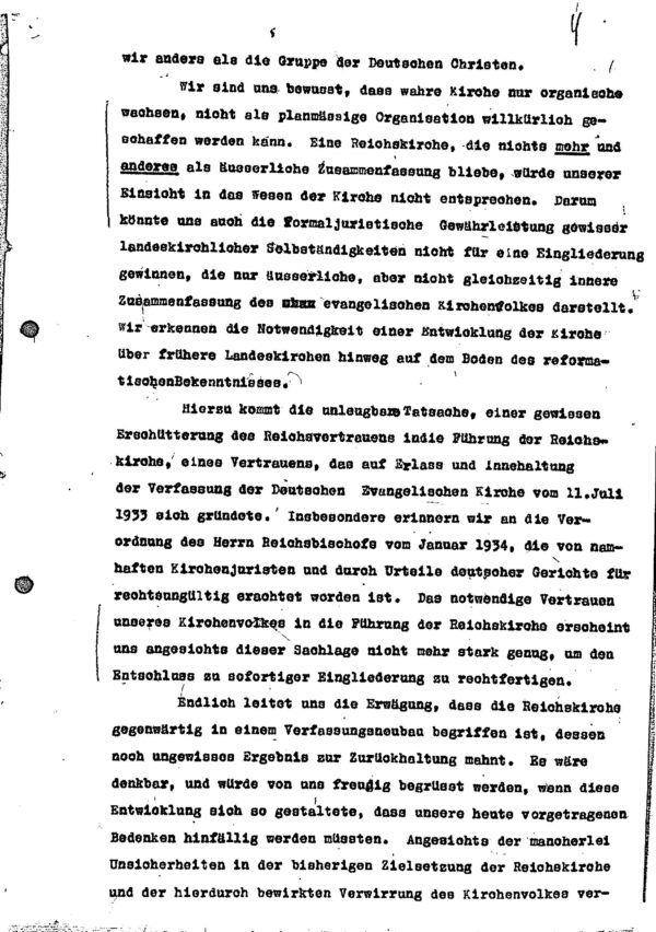 German Emigration, Refugee Aid, and Nazi State Reports (1933-1939) (Irving File 5EA-2) - Image 2