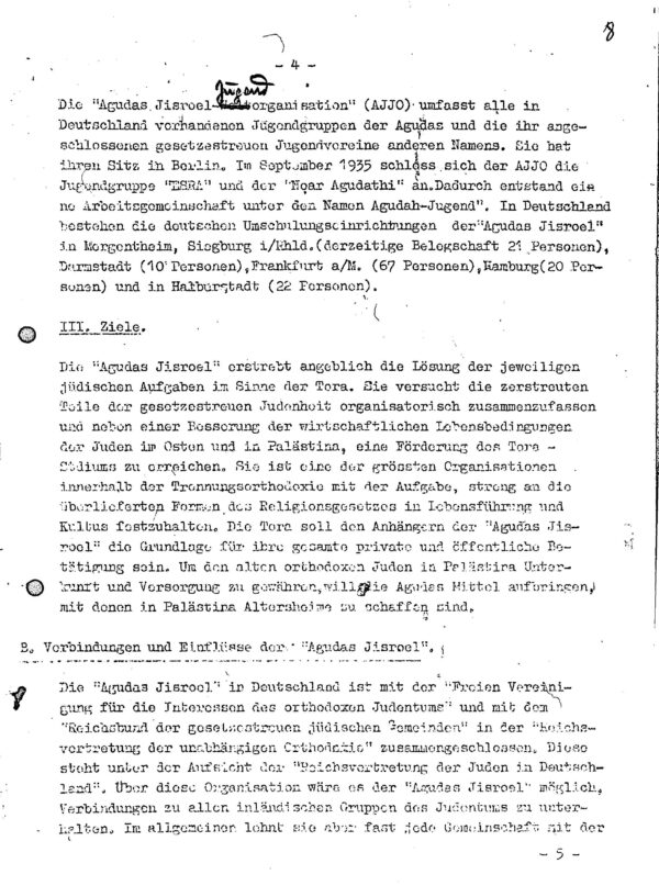 SS Administrative Directives and Marxism Monitoring Instructions (1936–1958) (Irving File 6E) - Image 3