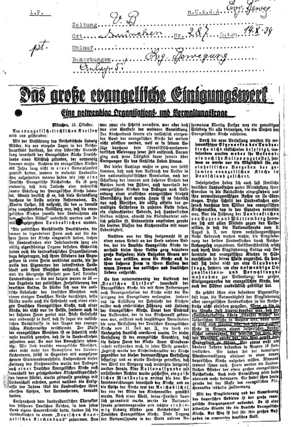 Reichsverband Deutscher Offiziere Gestapo Files & Political Reports (1934–1937) (Irving File 5A) - Image 3