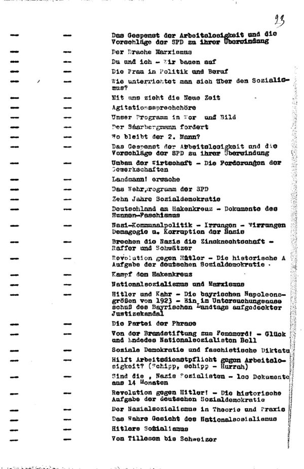 Jewish Migration Reports & Police Records Germany 1936-1937 (Irving File 5D) - Image 3