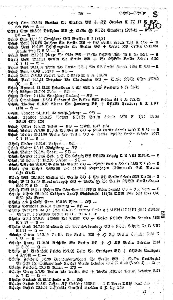 Archival Name & Reference Compilation (Irving File 8F) - Image 3
