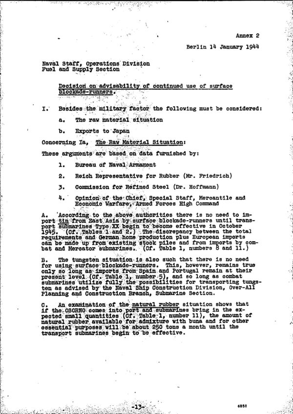 USA English Translation of Fuhrer Conferences on Naval Affairs (Irving File 66) - Image 3