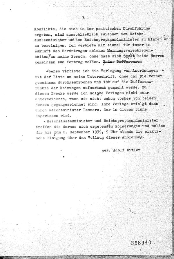 German Diplomatic and Military Correspondence on Croatia and the Balkans, 1942–1943 Amb. Ritter Files (Irving File 85) - Image 3