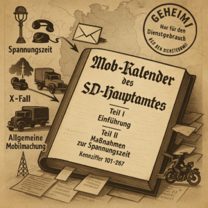 SD-Hauptamt Mobilization Calendar (Mob-Kalender) (Irving File 3F)