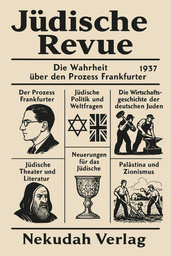 Jüdische Revue – January 1937 The Frankfurter Trial, Jewish Politics, Culture, and Global Identity in Crisis (Irving File 6D)