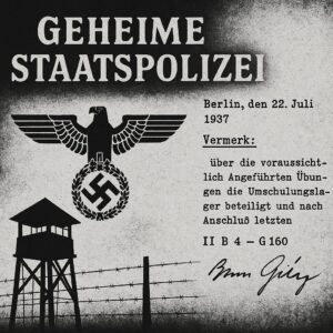 Gestapo and Administrative Reports on Jewish Training Camps and Organizations, 1935–1938, (Irving File 4R)