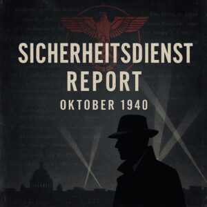Gestapo  SD Security Report German Intelligence File, October 1940 (Irving File 7A)
