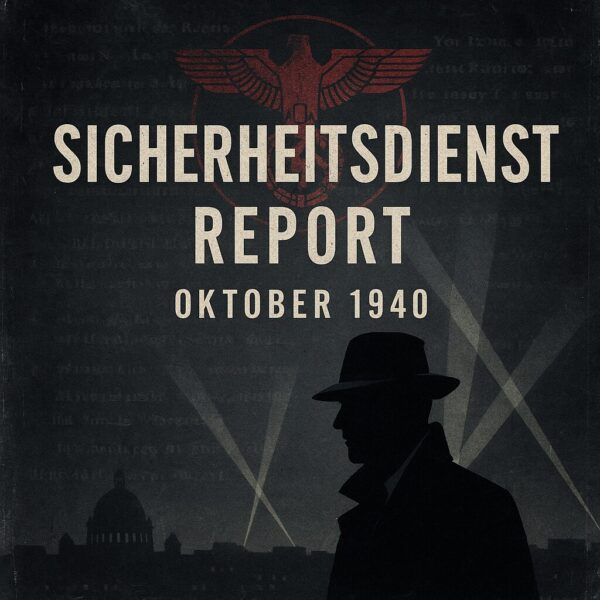Gestapo  SD Security Report German Intelligence File, October 1940 (Irving File 7A)