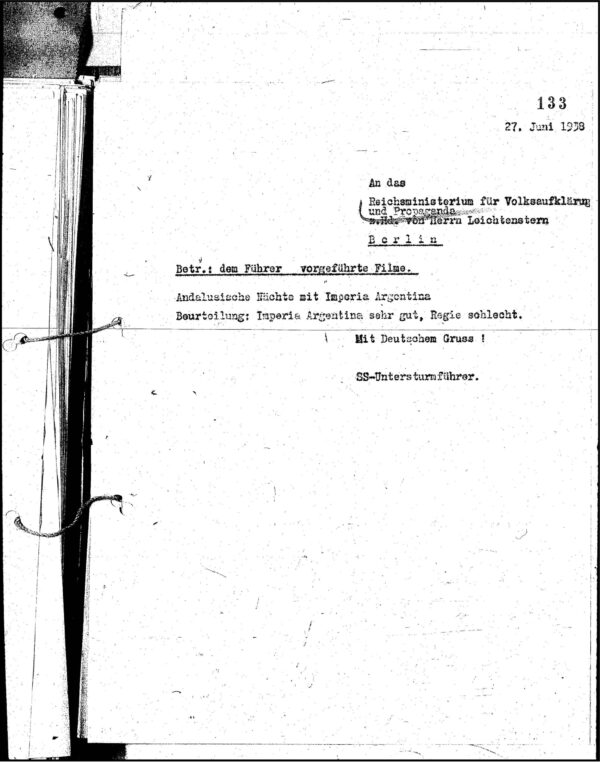 Third Reich Correspondence, Telegrams, and Propaganda Files (1938–1941) (Irving File 64A) - Image 2