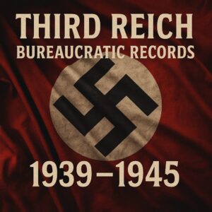 Third Reich Bureaucratic Records, 1939–1945 (Irving File 4M)