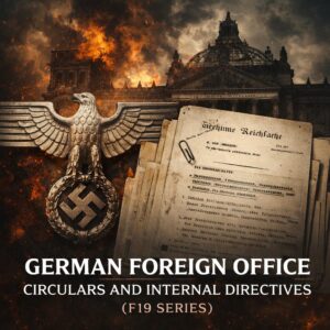 German Foreign Office Circulars and Internal Directives (F19 Series) (Irving file T120-624)