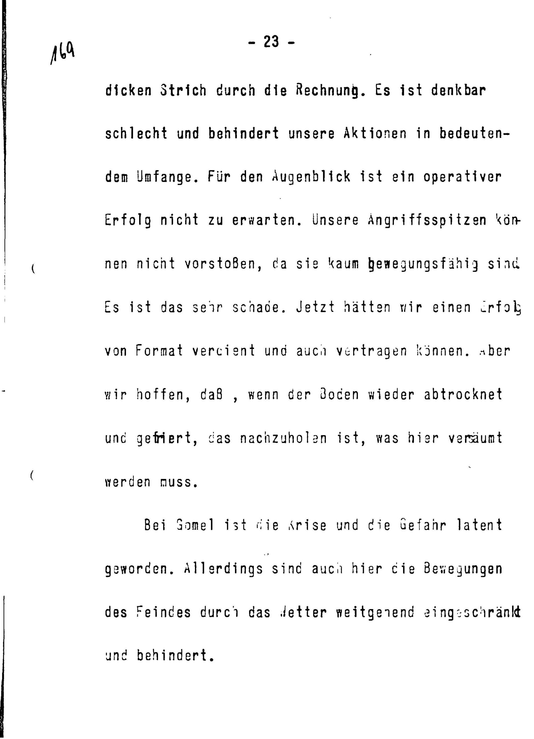 Joseph Goebbels Diary Fragments and Military Situation Reports, 1943 (Irvng file T84-266) - Image 3